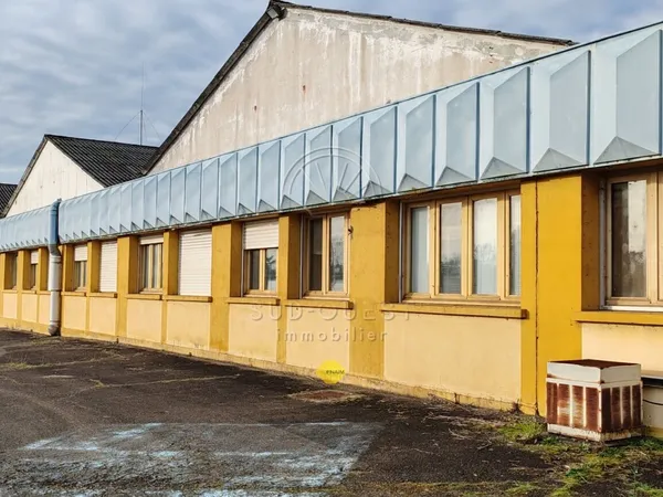 HAGETMAU Ensemble immobilier industriel de plus de 12 867 m2