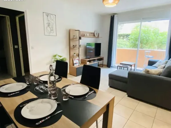 Appartement meublé 53m² à louer