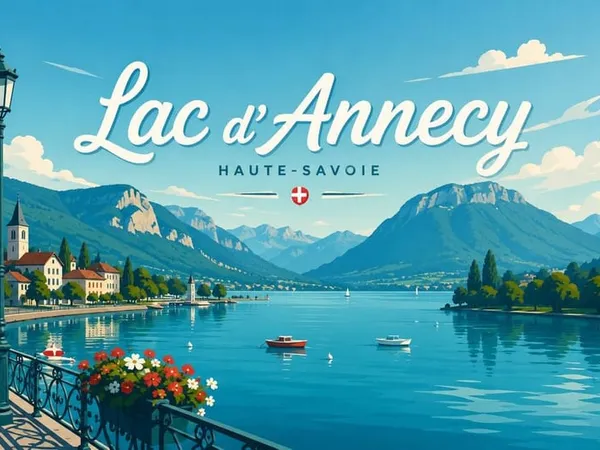 74 LAC D'ANNECY -Fonds de TABAC PRESSE et divers Bord de Lac