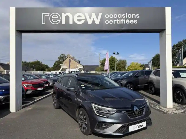 Renault Megane mégane iv estate blue dci 115 edc