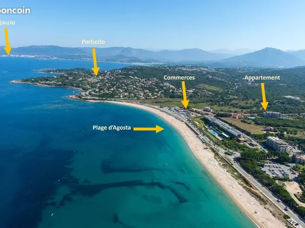 Appartement 3 chambres, 300m plage et commerces