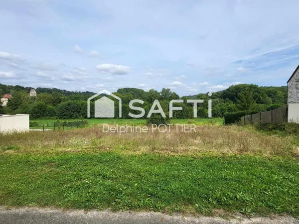 Terrain constructible de 1003m²