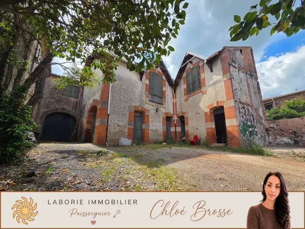 A VENDRE - CAZEDARNES - MAISON D'UN ANCIEN DOMAINE VINICOLE