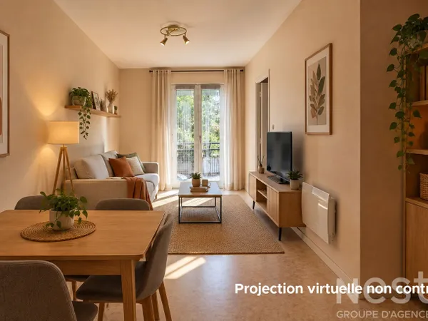 Appartement 2 pièces quartier Montoise