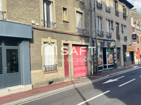 Studio 25m2 au sol et 12m2 carrez classé C au DPE