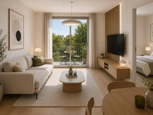 Appartement 2 pièces 46 m²