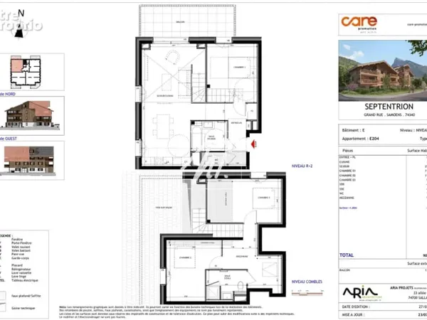 T4 en duplex dans une résidence neuve
