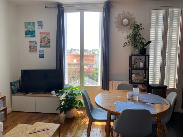 Sous-loue appartement 40m² Colombes - Sous-location T2 du 9 au 27 juillet