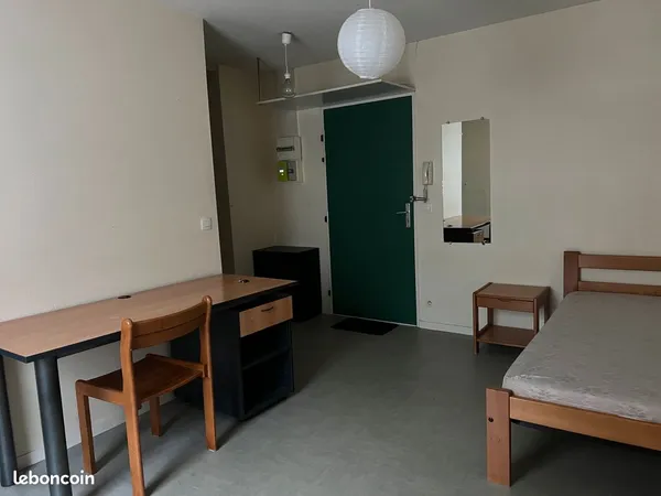 Studio meublé centre Rouen 20m²
