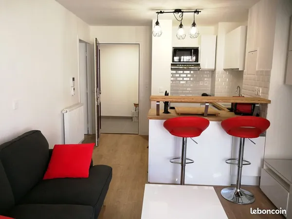 T2 meublé avec 2 terrasses et parking - Bécon-les-Bruyères, Courbevoie