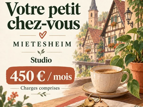Votre petit chez-vous à Mietesheim