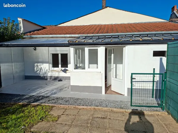 Plein-pied 42m2 Au calme Maubeuge 1 chambre
