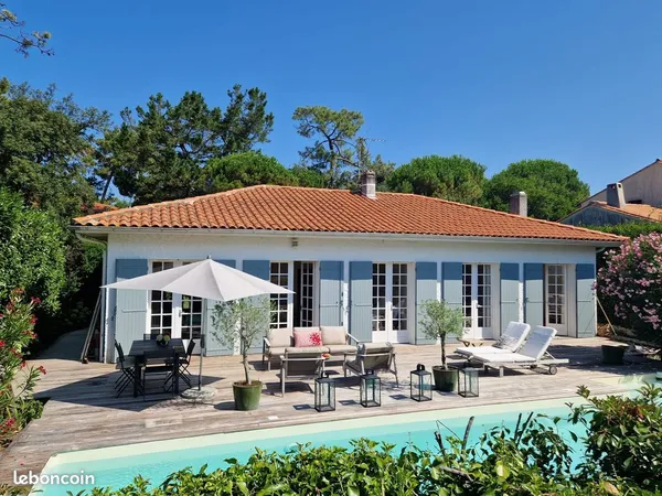 Maison avec piscine proche plage, domaine des Fées