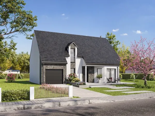 Terrain + maison 123 m²