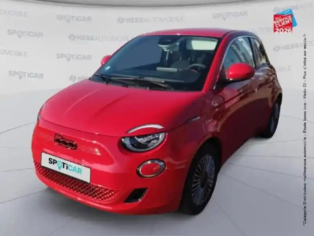 Fiat 500 e 95ch (red)