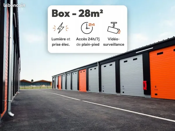Garage/box 28 m² Carquefou