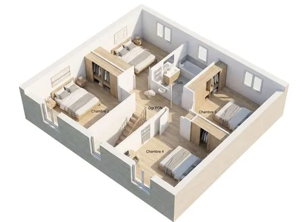Maison 5 pièces 101 m²