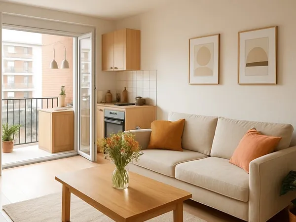Appartement 2 pièces 42 m²