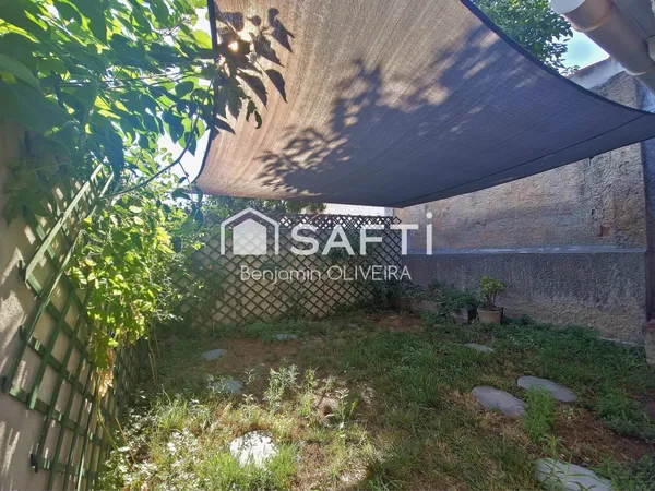 Maison individuelle 2 pièces de 48 m² avec terrasse et jardin