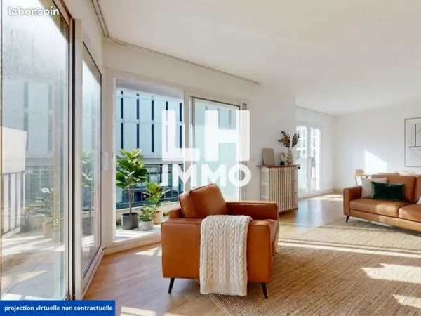 Appartement 2 pièces 80 m²