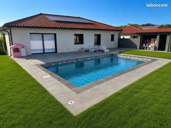 Maison contemporaine 145 m² 4 chambres Terrain 638 m² Servas