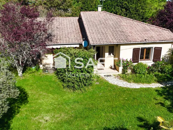 Maison 5 pièces 125m² plain-pied