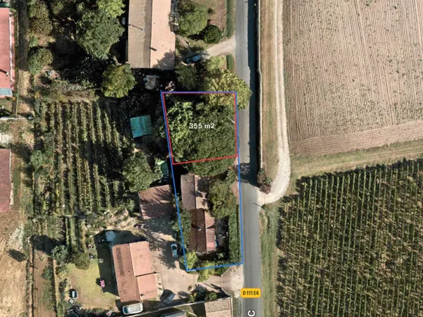 Terrain de 355 m2