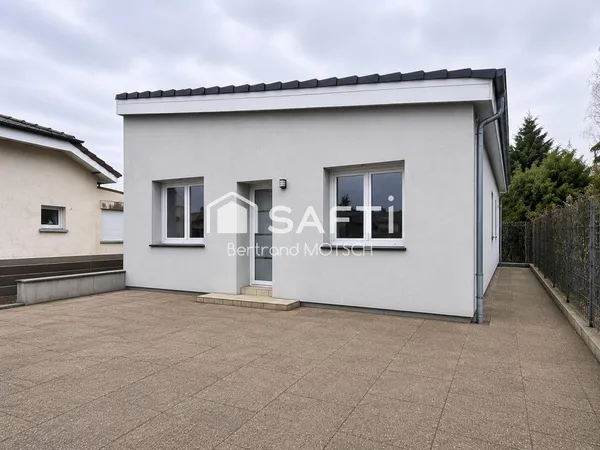 maison plain pied 4 chambres 106 m2 terrain 555m2