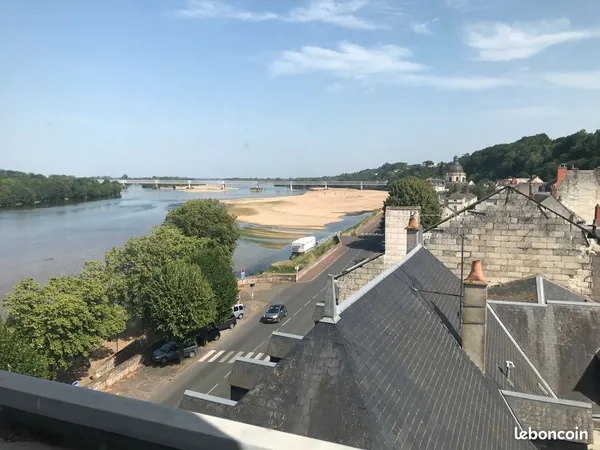 Beau F2 avec vues Loire et Chateau