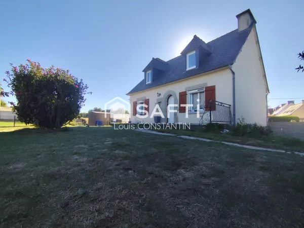 sous-sol, terrain constructible, 4 chambres, bureau, cuisine, véranda, vie de plain pied, arrêt de b