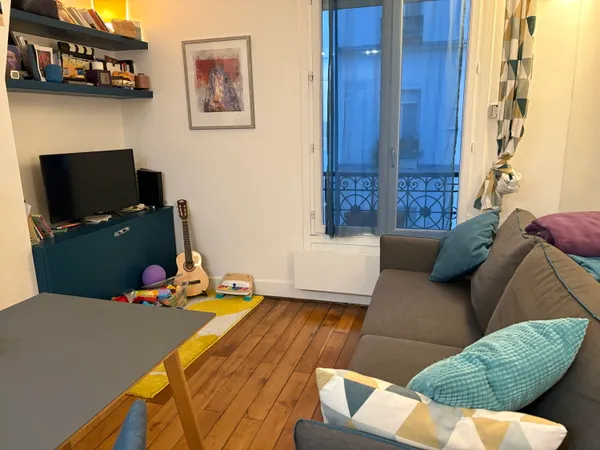 À louer - Charmant T3 meublé de 48 m² - Paris 15e - 2 chambres