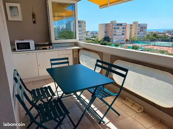 T2 sept a juin avec parking et wifi