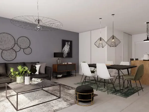 Maison neuve 3 pièces 71 m²
