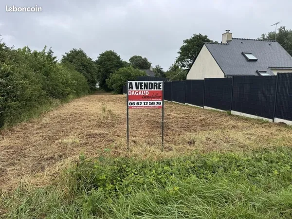 Terrain 650 m² Asserac
