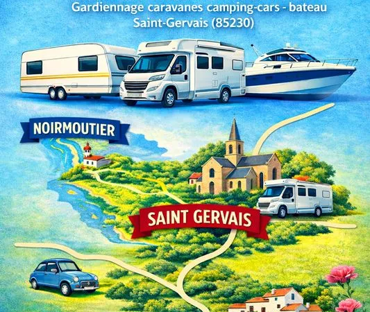 Hivernage caravanes et autres véhicules