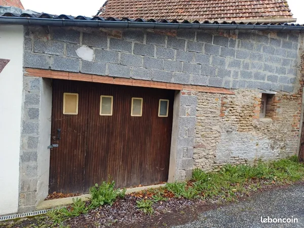 Garage avec mezzanine