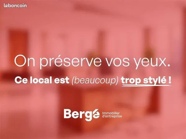 Local commercial 335 m²