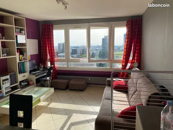 Appartement F2 Hérouville Saint Clair avec vue imprenable