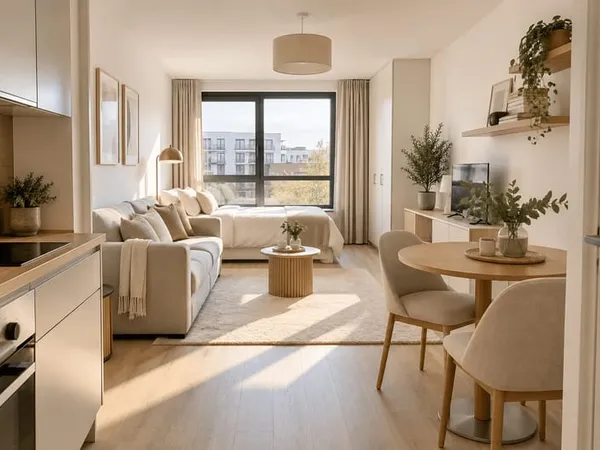 Studio 1 pièce 22 m²