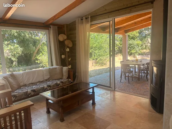 Maison en location meublée