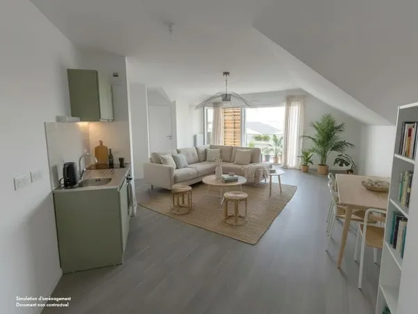 Appartement T2bis à 200m de la mer