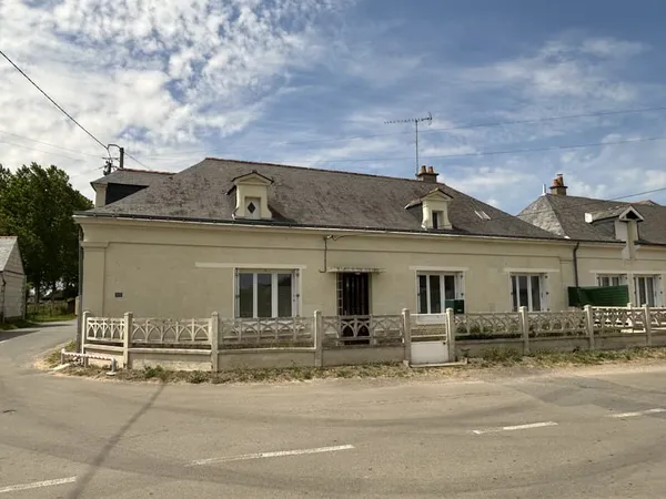 Maison en tuffeau de plain pied