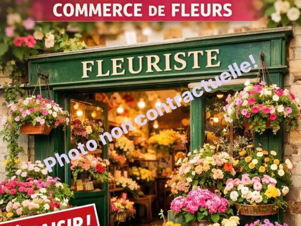 Fleuriste, idéalement, placé