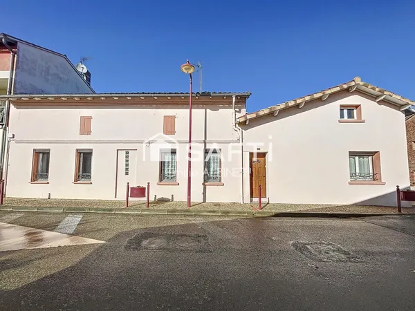 Maison de 96 m² sur 286 m² de jardin