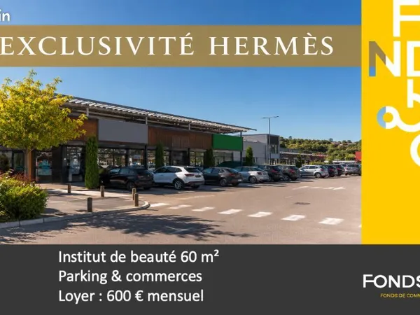 Fonds de commerce esthétique 60 m²