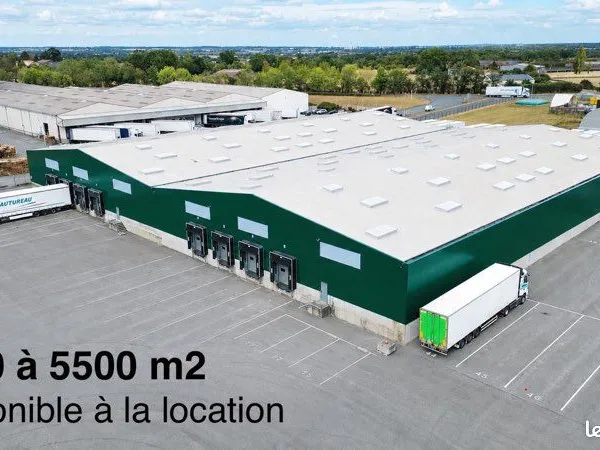 Bâtiment entrepôt logistique 5500m2