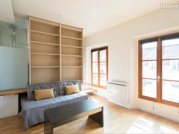 Studio meublé 22m2 - Lumineux, calme et entièrement équipé