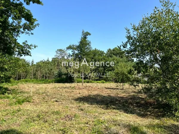 Terrain à bâtir de 1124m2
