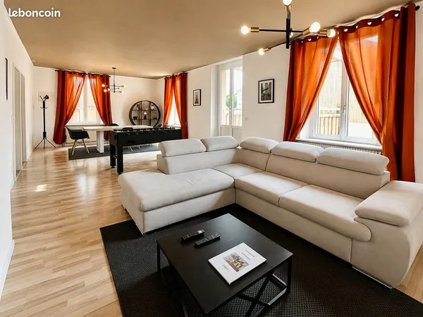 Appartement centre ville rénové avec terrasse