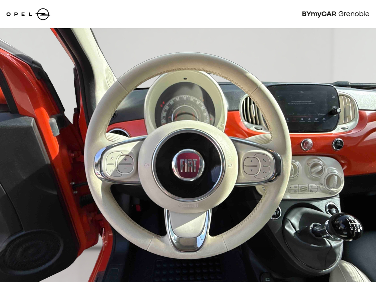 Fiat 500C 1.0 70 ch Hybride BSG S/S — photo 10